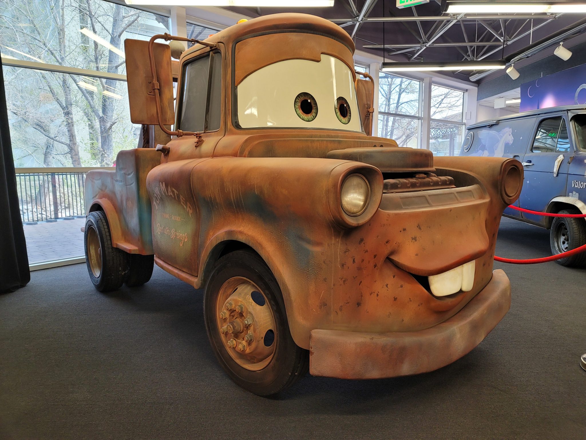 Ka Chow Lightning Mcqueen And Tow Mater Have Arrived At The National