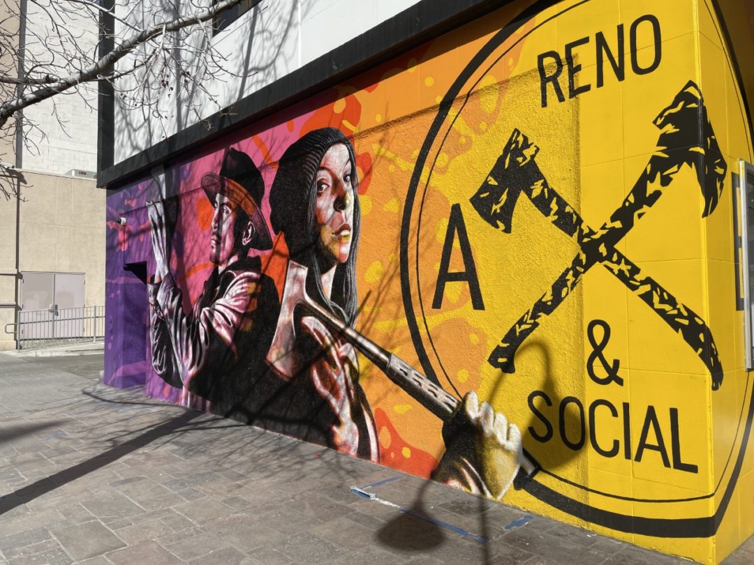 Reno Axe & Social mural

