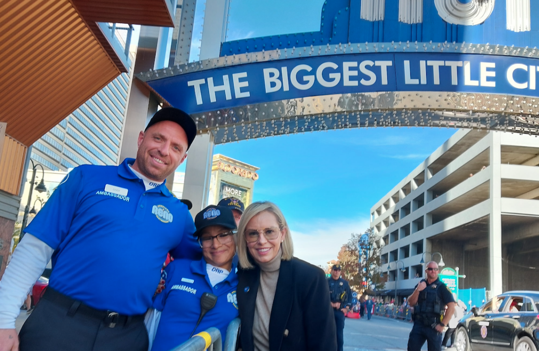 DRP ambassadors and the Mayor of Reno